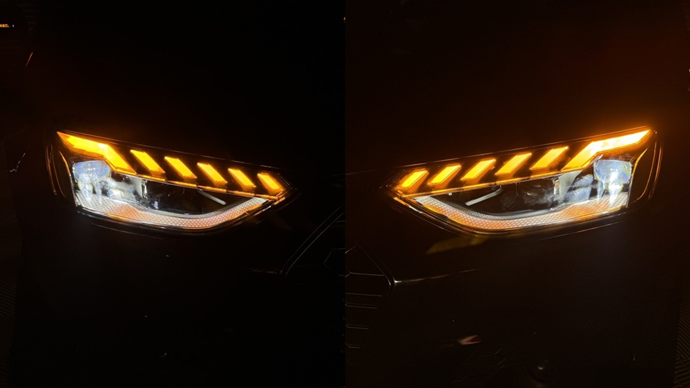 Activare 14 - Audi A4 B9.5 2021 Instalare Faruri HD Matrix LED Originale Montare 14 - Audi A4 B9.5 2021 Instalare Faruri HD Matrix LED Originale