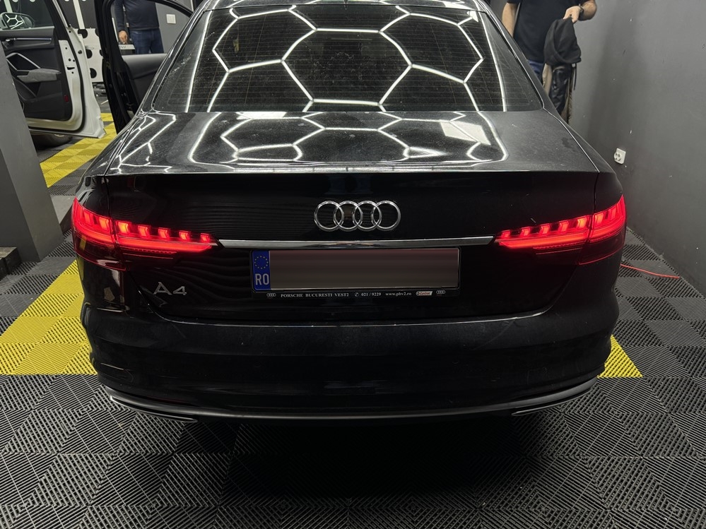 Montare 6 - Audi A4 B9 Berlina 2022 Instalare Montaj Activare Camera Video Spate Marsarier Originala Highline 