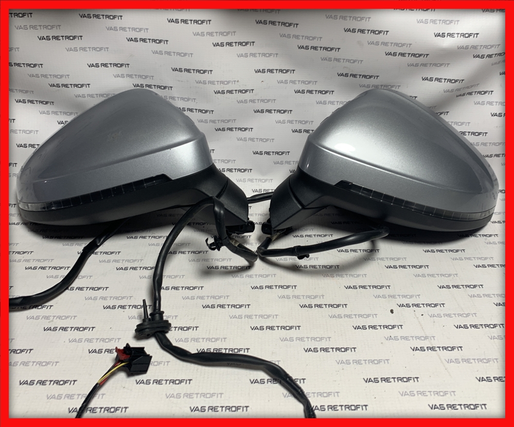 Poza 4 - Audi A4 B9 Oglinzi Electrice Incalzite Cu Capac Si Sticla Originale Audi A4 B9 