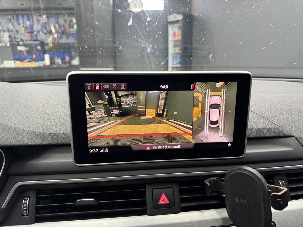 Activare 6 - Audi A5 F5 2017 Inlocuire Camera Bara Fata Calibrare Sistem Top View Area View 360 Montare 6 - Audi A5 F5 2017 Inlocuire Camera Bara Fata Calibrare Sistem Top View Area View 360