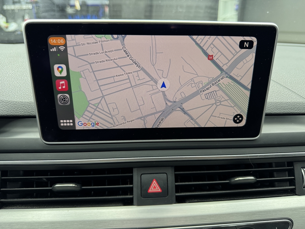 Montare 16 - Audi A5 F5 2018 Instalare Retrofit Navigatie Display Mare Port USB Camera Spate Marsarier Apple Carplay Android Auto