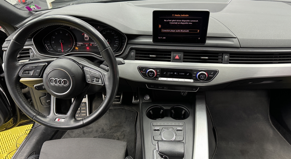 Montare 6 - Audi A5 F5 2018 Instalare Retrofit Navigatie Display Mare Port USB Camera Spate Marsarier Apple Carplay Android Auto
