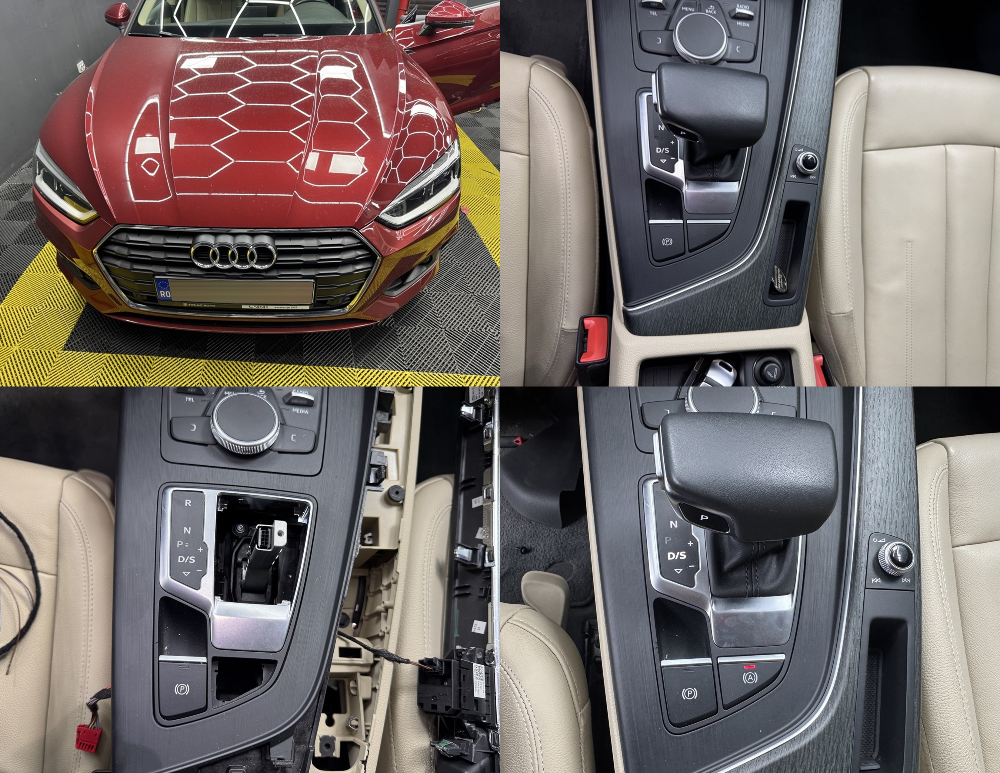 Instalare - Audi A5 F5 2019 Instalare Activare Buton Auto Hold Original