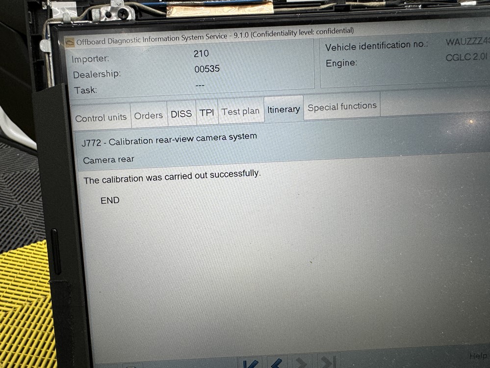 Montare 7 - Audi A6 C7 2018 Retrofit Instalare Montare Activare Camera Spate Marsarier Originala Bucuresti