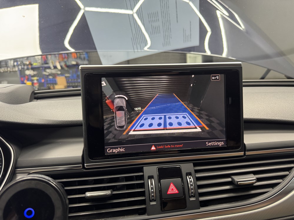 Montare 6 - Audi A6 C7 Variant 2017 Instalare Montare Camera Video Spate Marsarier Originala Highline