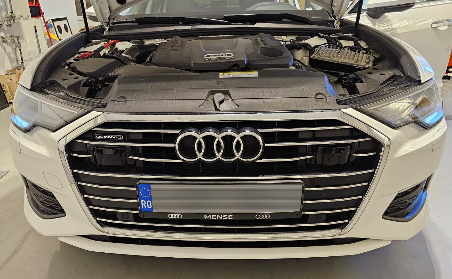 Activare 12 - Audi A6 C8 2019 Instalare Faruri Full Led Matrix HD Stopuri Triple Led Keyless Entry Camera Spate OEM Montare 12 - Audi A6 C8 2019 Instalare Faruri Full Led Matrix HD Stopuri Triple Led Keyless Entry Camera Spate OEM