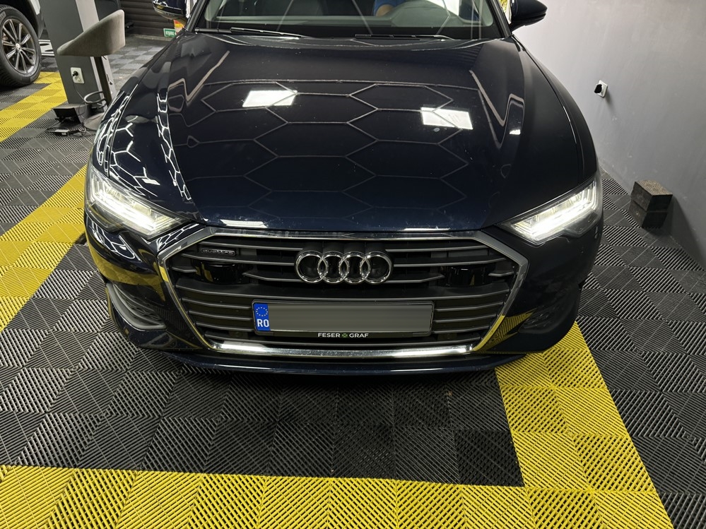 Montare 2 - Audi A6 C8 2020 Hybrid Retrofit Instalare Montare Activare Camera Spate Marsarier Originala Highline