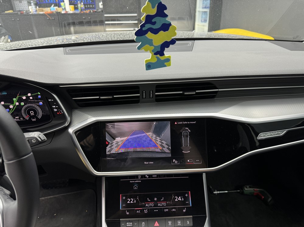 Montare 6 - Audi A6 C8 2022 Avant Break Instalare Montare Activare Camera Spate Marsarier Originala Highline Bucuresti