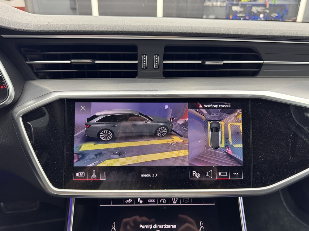 Activare 16 - Audi A6 C8 2025 Instalare Camere Fata Spate Laterale Area View Audi Top View Surrounding Top View Montare 16 - Audi A6 C8 2025 Instalare Camere Fata Spate Laterale Area View Audi Top View Surrounding Top View