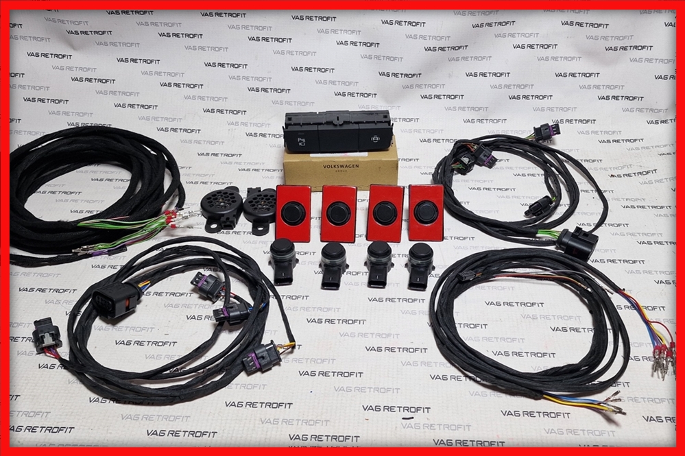 Poza 2 - Audi A6 C8 SET Senzori Parcare Fata si Spate Originali Audi A6 C8 A7 4K Optici