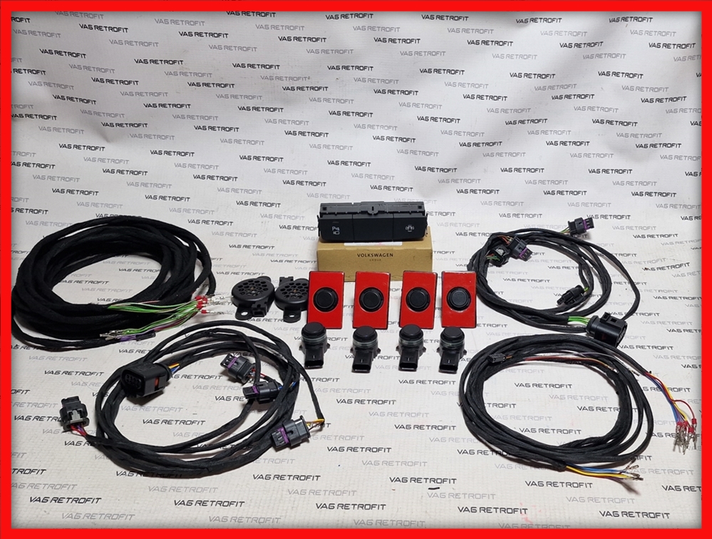 Poza 3 - Audi A6 C8 SET Senzori Parcare Fata si Spate Originali Audi A6 C8 A7 4K Optici