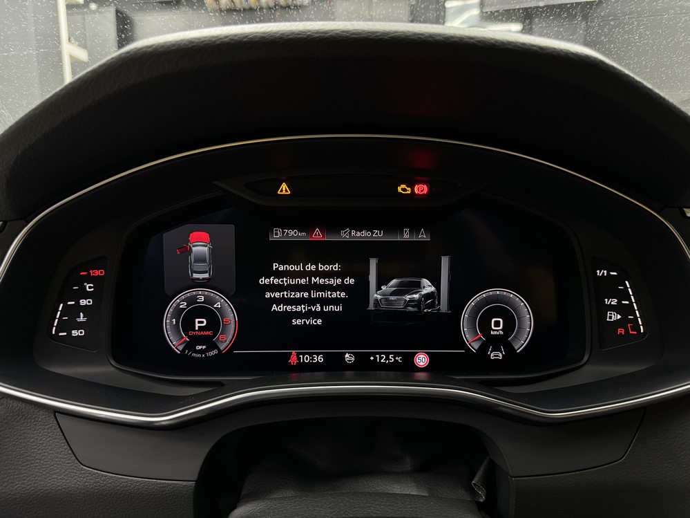 Montare 4 - Audi A7 C8 Reparatie Remediere Audi pre sense: momentan limitat. Panou de bord: defectiune! Mesaje de avertizare limitate Bucuresti