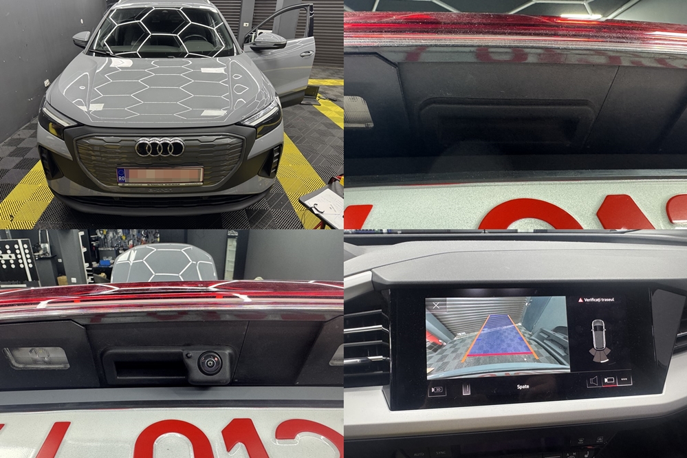 Instalare - Audi E Tron 2024 Instalare Camera Video Spate Marsarier Originala Highline