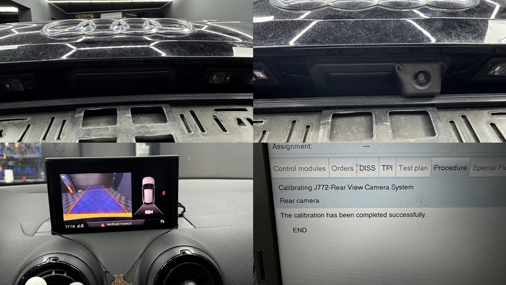 Montare 2 - Audi Q2 2019 Instalare Montare Pilot Automat Cruise Control Tempomat Camera Marsarier Originala