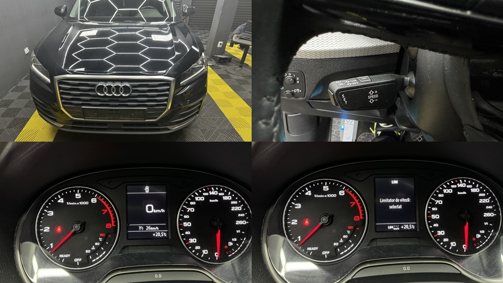 Instalare - Audi Q2 2019 Instalare Montare Pilot Automat Cruise Control Tempomat Camera Marsarier Originala