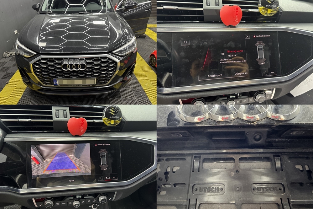 Poza - Audi Q3 2021 Instalare Camera Marsarier Originala Camera Spate OEM in Maner Haion
