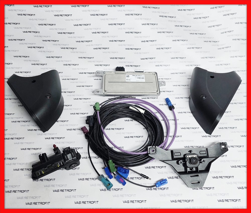 Poza 2 - Audi Q4 E Tron Set Instalare Camera Fata Spate Oglinzi Surround View 360 Area Top View