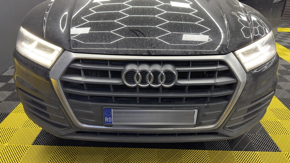 Montare 10 - Audi Q5 2019 Instalare Buton Auto Hold Activare Functie AutoHold Audi Q5