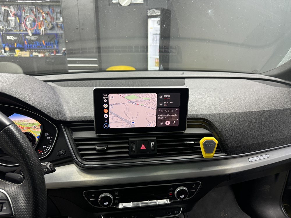 Montare 7 - Audi Q5 FY 2018 Montare Port USB Activare Apple Carplay Android Auto