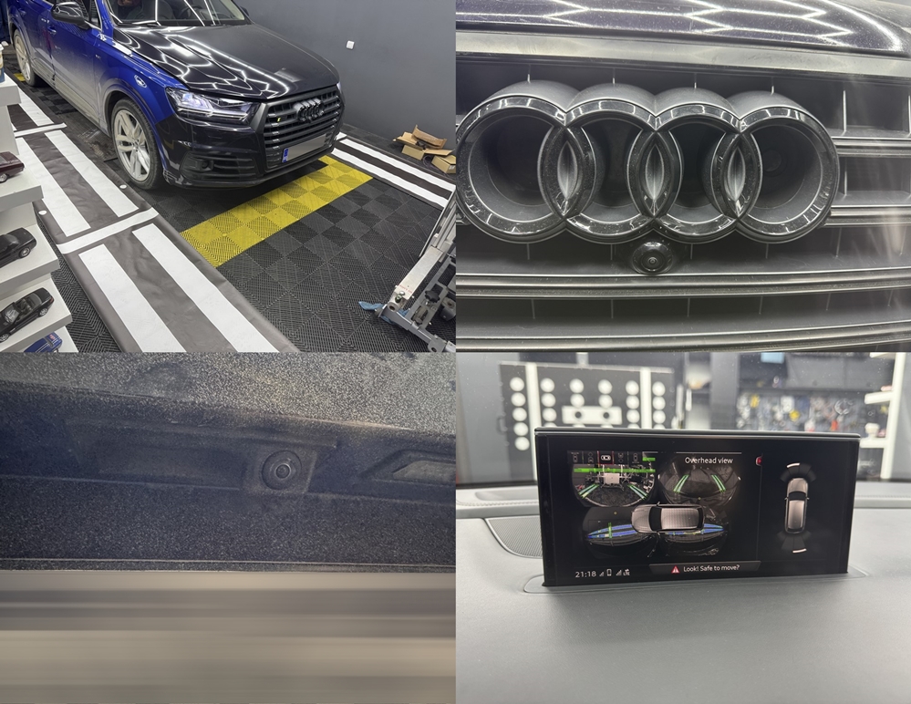 Poza - Audi Q7 4M 2017 Instalare Camere Video Fata Spate Laterale Area View 360 Top View Originale