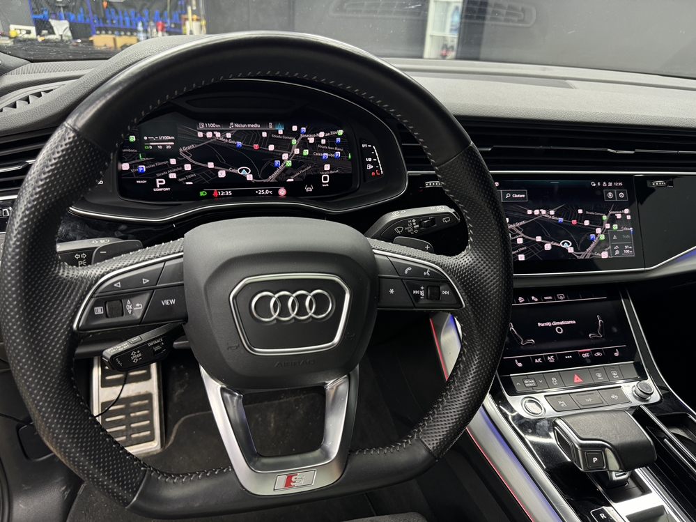 Montare 18 - Audi Q7 4M 2021 Remediere Reparatie Ceasuri Digitale Virtual Cockpit Ecran Negru La Contact Pus Bucuresti