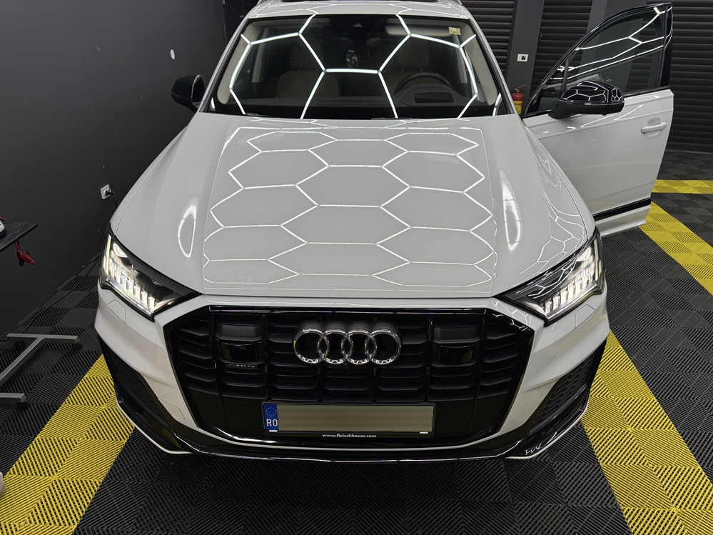 Montare 16 - Audi Q7 4M 2023 Instalare Montare Lumini Ambientale 30 Culori Originale Lumini Bord Ambientale Color