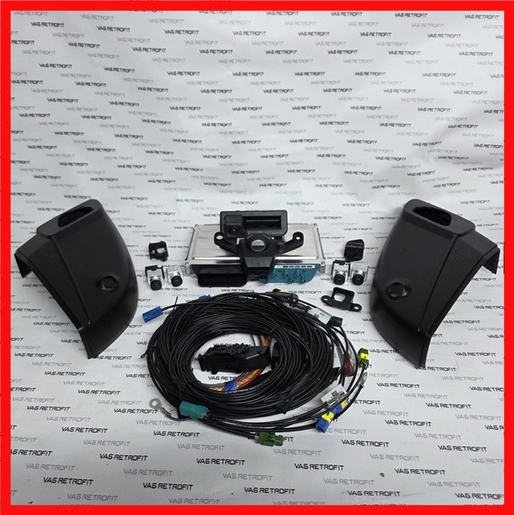 Poza 2 - Audi Q7 SQ7 Set Instalare Camera Fata Spate Oglinzi Surround View 360 Top View Area View