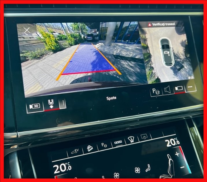 Poza 5 - Audi Q7 SQ7 Set Instalare Camera Fata Spate Oglinzi Surround View 360 Top View Area View