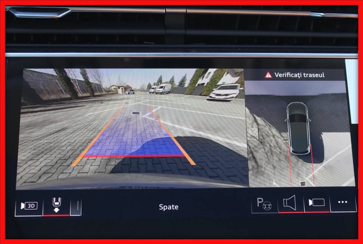 Poza 7 - Audi Q7 SQ7 Set Instalare Camera Fata Spate Oglinzi Surround View 360 Top View Area View