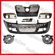 Poza 2 - Bara Fata VW Golf 5 GTI LOOK + Proiectoare + Grile Poza 2 - Bara Fata VW Golf 5 GTI LOOK + Proiectoare + Grile