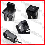 Poza 2 - Buton si Cablaj Media AUX INPUT VW Golf 5, Golf 6, Jetta, Eos, pentru RCD RNS MFD2