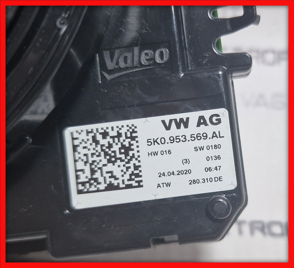 Poza 2 - Calculator Coloana Volan / Spira VW Audi Skoda Seat 5K0953569AL 5K0 953 569 AL
