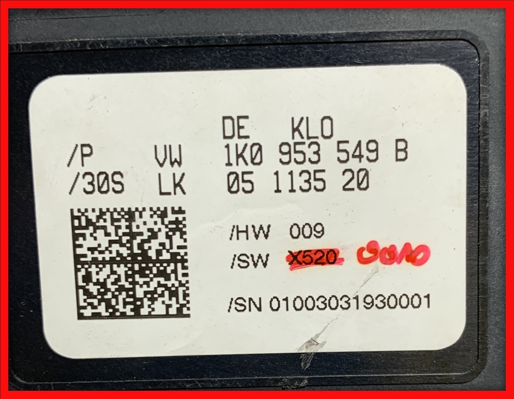 Poza 2 - Calculator Modul Coloana Volan VW Seat 1K0 953 549 B 1K0953549B