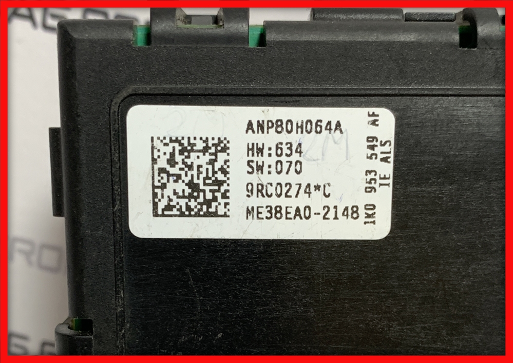 Poza 2 - Calculator Modul Coloana Volan VW Skoda Seat 1K0 953 549 AF 1K0953549AF