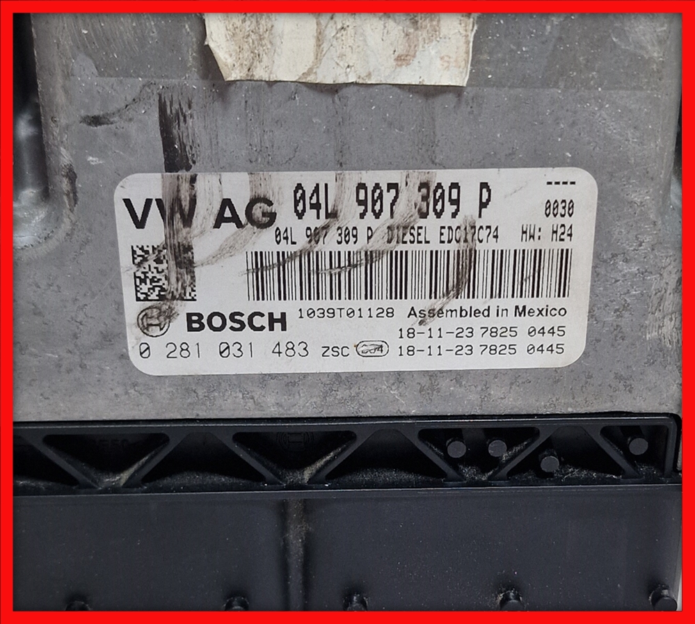 Poza 3 - Calculator Motor ECU Audi A4 B9 A5 04L907309P 04L 907 309 P