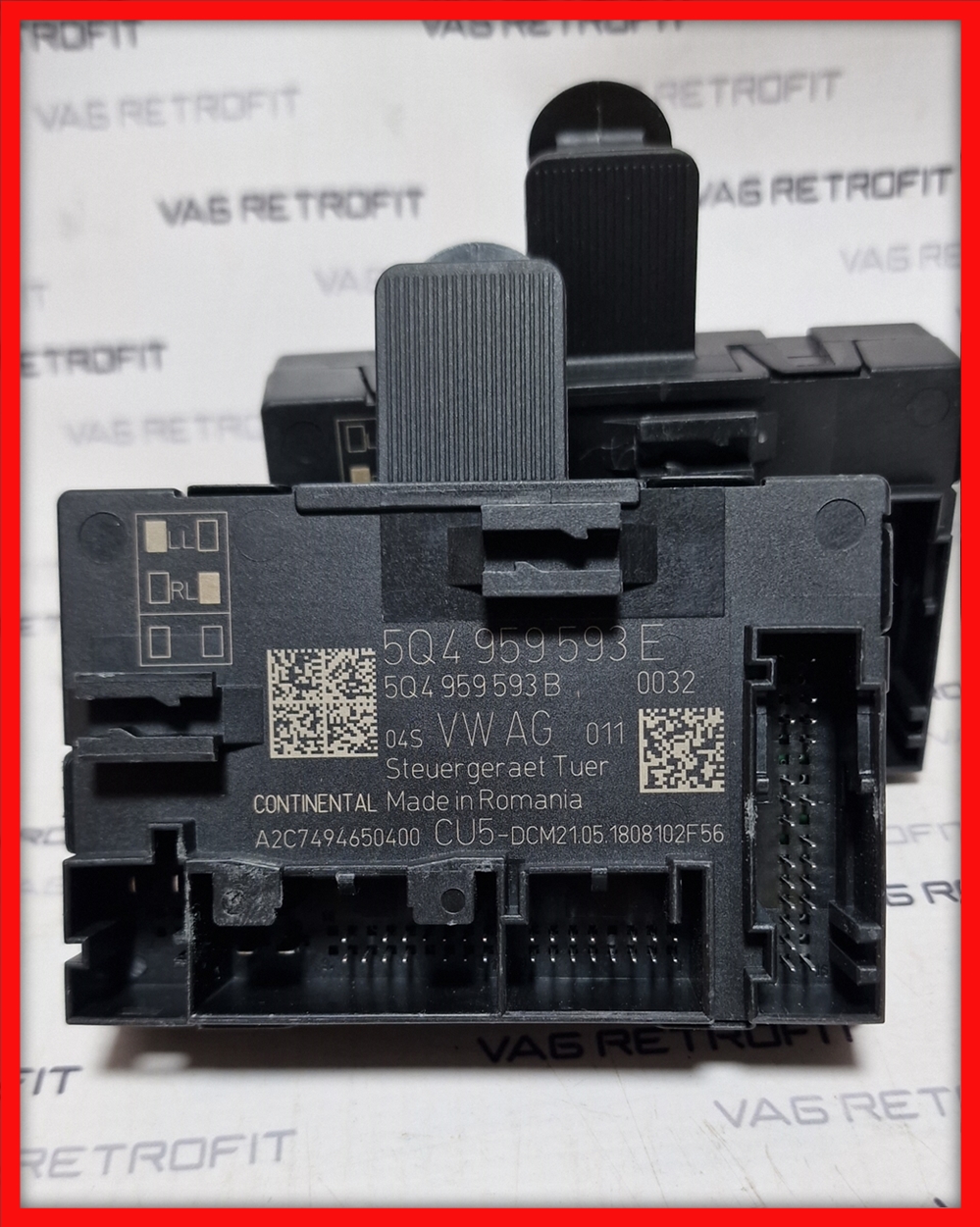 Poza 3 - Calculator Usa Stanga Dreapta Oglinzi Electrice Rabatabile VW Skoda Seat 5Q4959593E 5Q4959592E