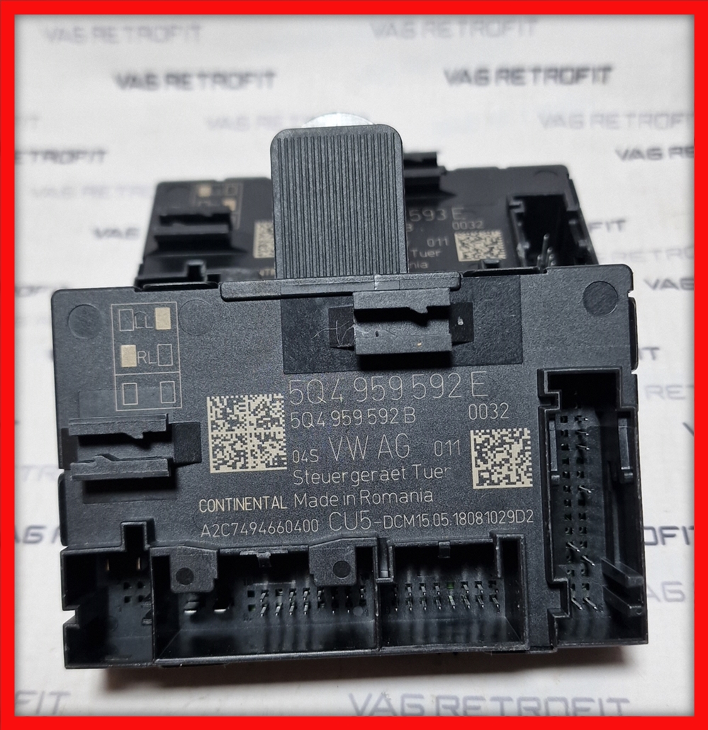 Poza 4 - Calculator Usa Stanga Dreapta Oglinzi Electrice Rabatabile VW Skoda Seat 5Q4959593E 5Q4959592E