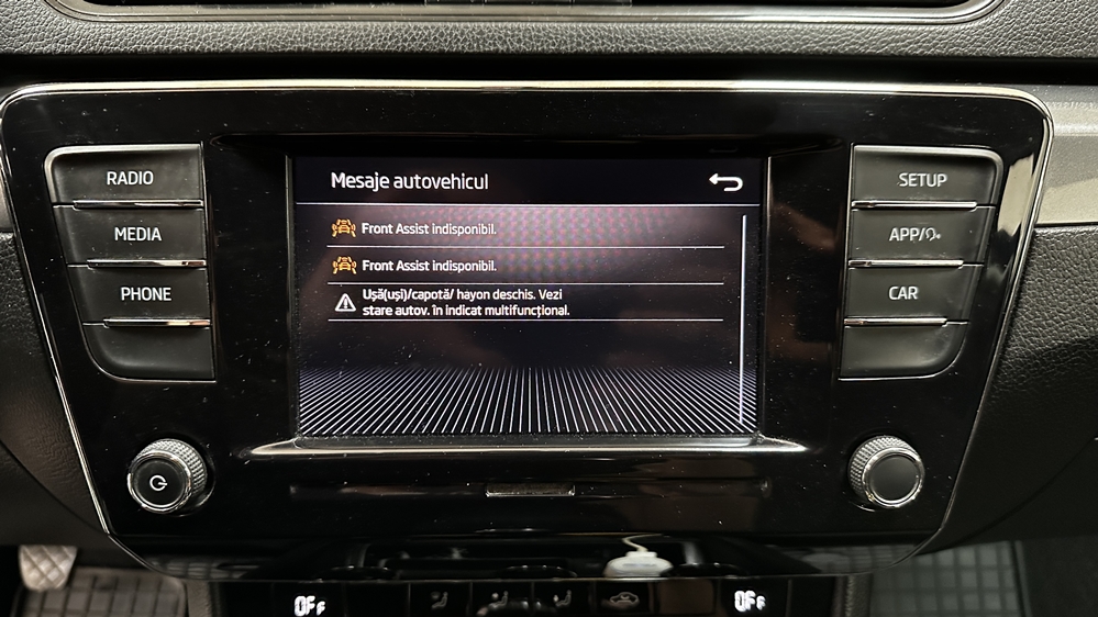Activare 4 - Skoda Superb 3 III 2017 Calibrare Radar ACC Remediere Eroare Front Assist Indisponibil Montare 4 - Skoda Superb 3 III 2017 Calibrare Radar ACC Remediere Eroare Front Assist Indisponibil