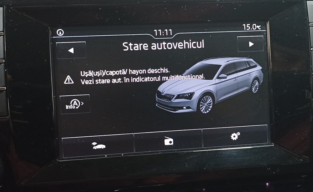 Montare 2 - Remediere Eroare Front Assist Indisponibil Calibrare Radar ACC Skoda Superb 3 III