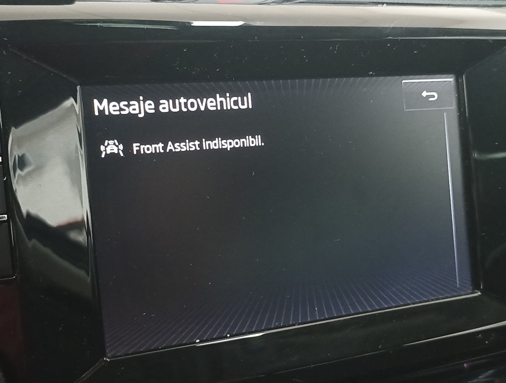 Montare 5 - Remediere Eroare Front Assist Indisponibil Calibrare Radar ACC Skoda Superb 3 III