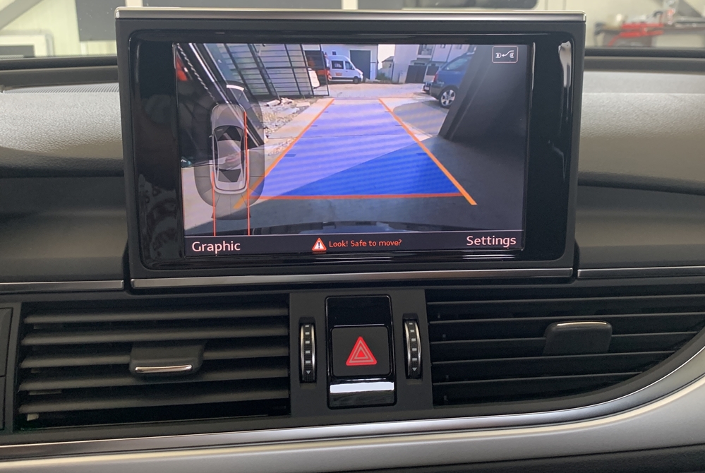 Montare 5 - Audi A6 C7 2015 Montare Camera Spate Marsarier Highline Originala