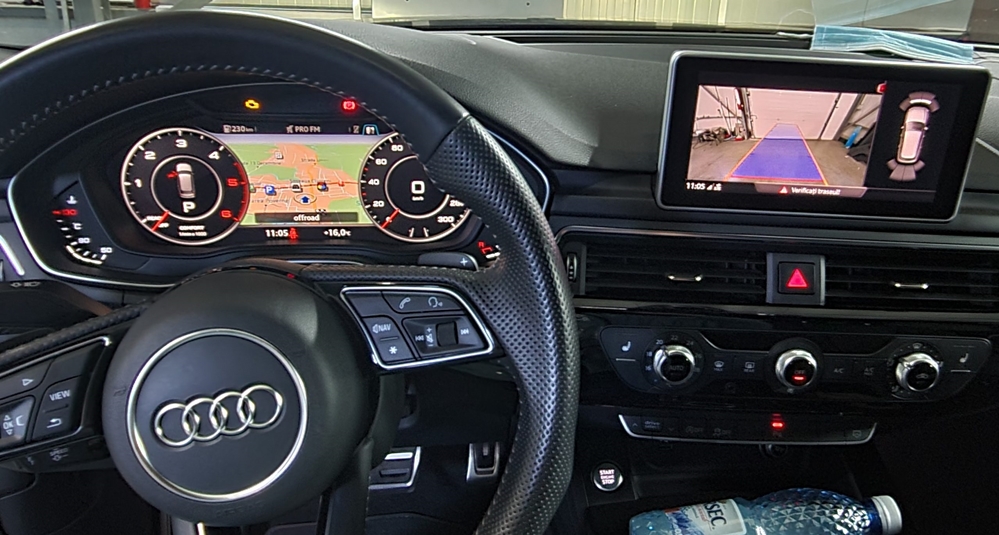 Activare 8 - Montare Camera Spate Marsarier Originala In Maner Audi A4 B9 Avant 2018 Montare 8 - Montare Camera Spate Marsarier Originala In Maner Audi A4 B9 Avant 2018