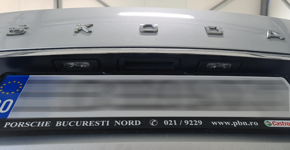 Montare 3 - Skoda Superb 3 2020 Montare Camera Spate Marsarier Highline Originala