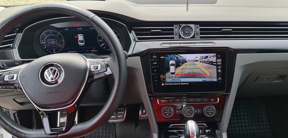 Activare 5 - VW Arteon 2019 Montaj Camera Spate Marsarier Highline Originala Montare 5 - VW Arteon 2019 Montaj Camera Spate Marsarier Highline Originala