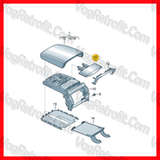 Poza 4 - Capac Cotiera VW Golf 5 V Jetta EOS