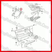 Poza 2 - Capac Maner Interior VW R32 Usa Dreapta Fata / Spate VW Golf 4 IV Bora Passat