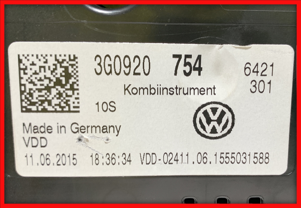 Poza 4 - Ceasuri Bord Cu Maxidot VW Passat B8 GTE 3G0920754 3G0 920 754 