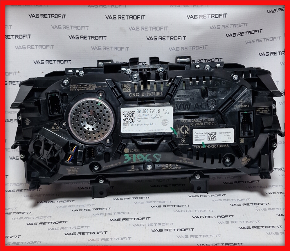 Poza 8 - Ceasuri Bord Golf 7 GTI VII 5G1920791B 5G1 920 791 B Digitale Virtual Cockpit AID