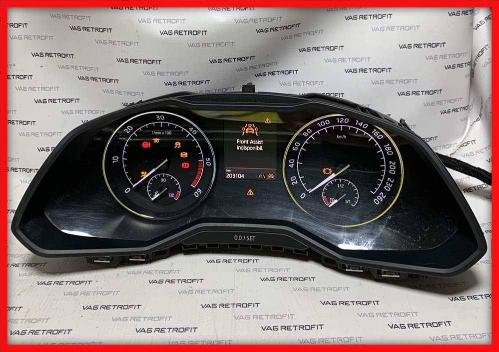 Poza 2 - Ceasuri Bord Maxidot Color Skoda Superb 3 Diesel 3V0920751B 3V0 920 751 B 