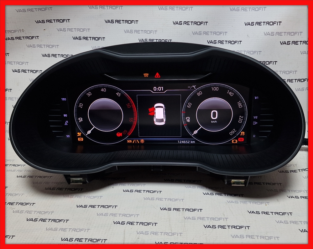 Poza 5 - Ceasuri Bord Skoda Octavia 3 Digitale Virtual Cockpit AID 5E0920790A 5E0 920 790 A